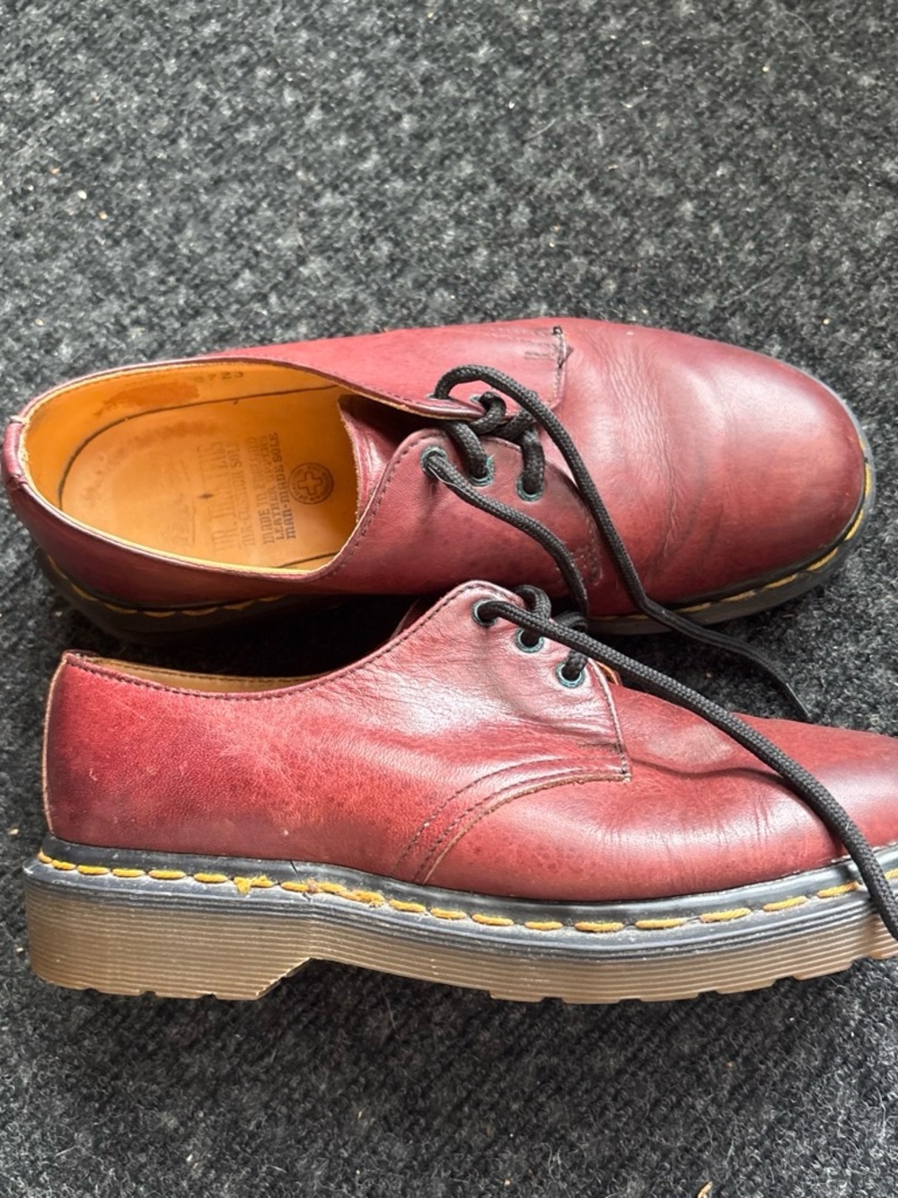 Dr Martens oxford shoes - Burgundy